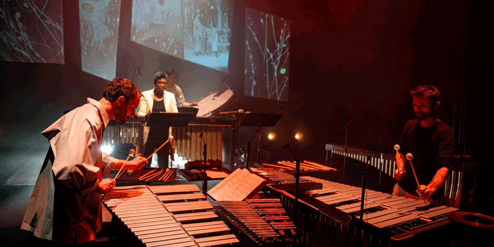 Ensemble TACTUS Just Claron McFadden Raphael aggery David Lang Jerome Lopez Musique Video