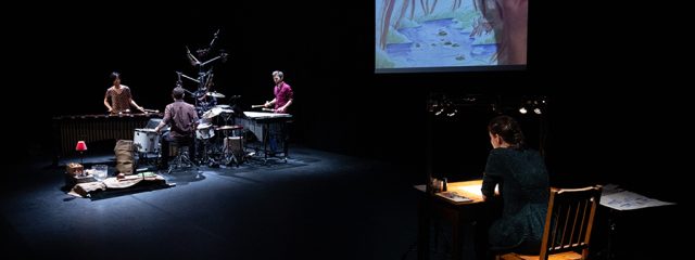 Ensemble TACTUS L'appel de la forêt Quentin Dubois Marion Cluzel Musique Dessin live